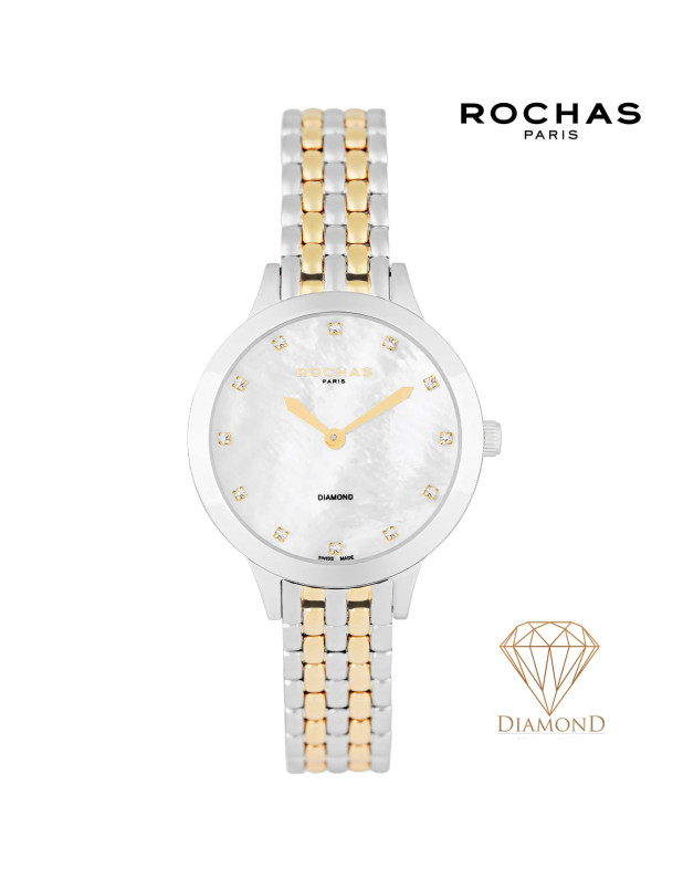 ROCHAS Ladies Diamond Watch
